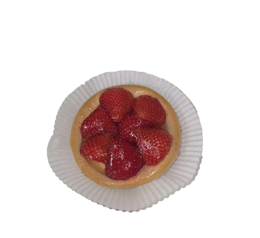 Aardbei taart 1 persoon